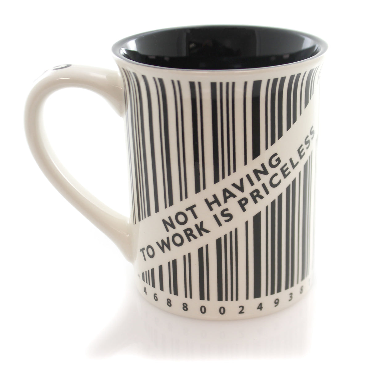 Tabletop Retired Barcode Mug - - SBKGifts.com