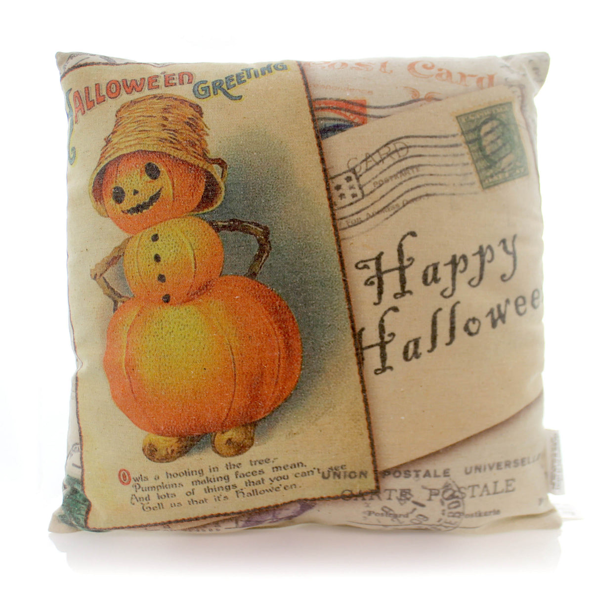 27125 Jack Collage Vintage Pillow 21224