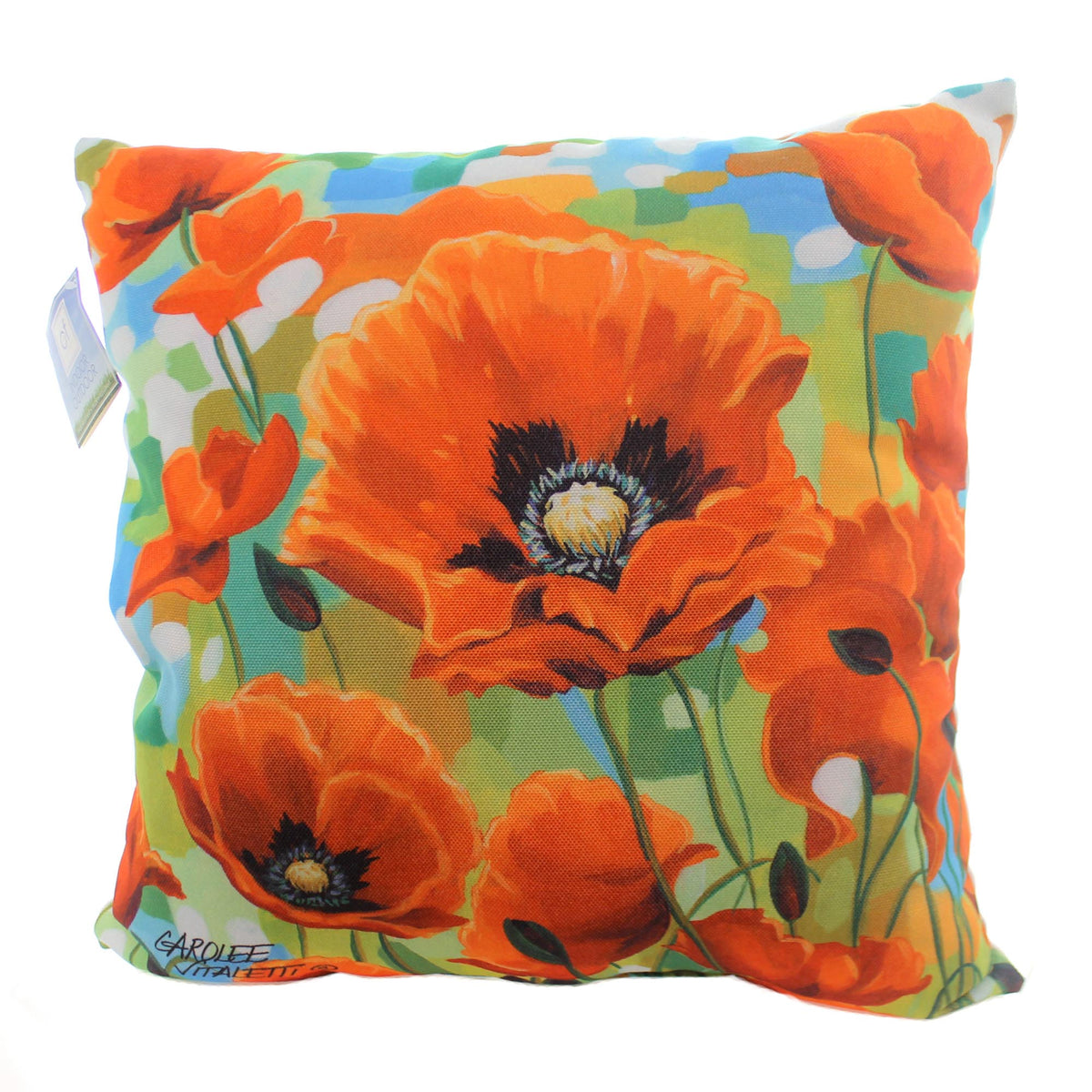 27209 Poppy Field Indoor/Outdoor Pillow 85145010