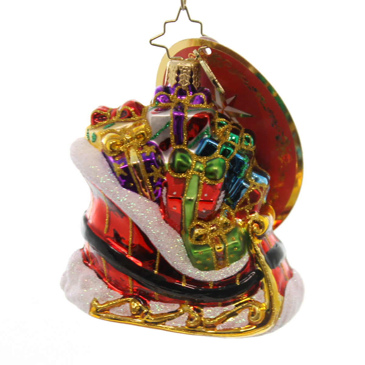 Christopher Radko Buckle Up For A Gift Ride Gem - - SBKGifts.com