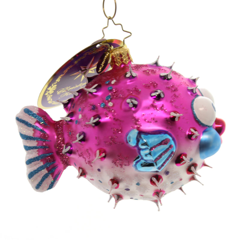 Christopher Radko Puff A Kiss - - SBKGifts.com