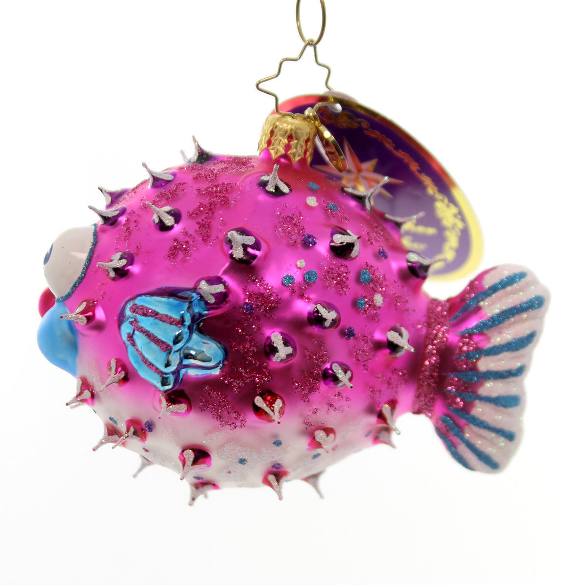 Christopher Radko Puff A Kiss - - SBKGifts.com