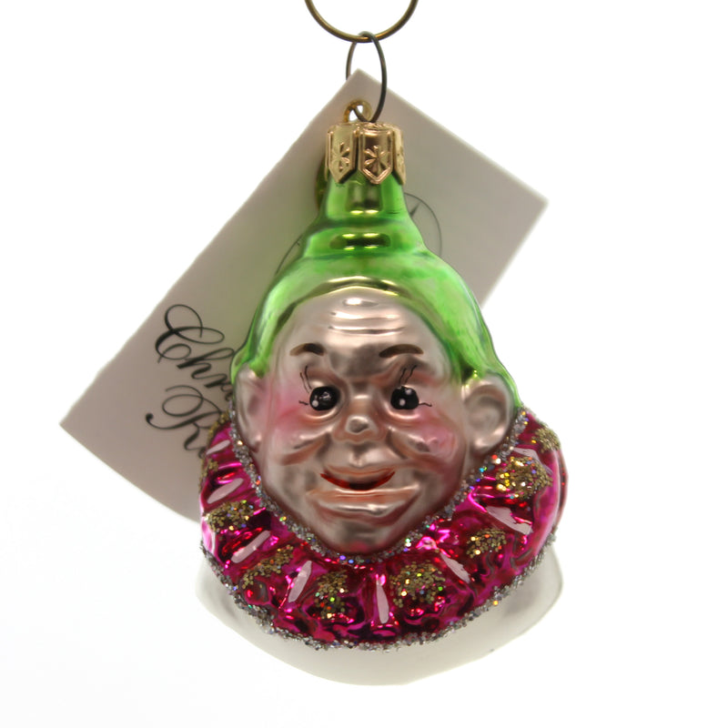 Christopher Radko Tom Tumbles Glass Ornament Christmas Clown Circus 0109610 (27273)