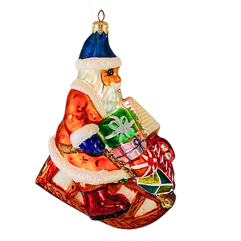 Christopher Radko Sledin To My House - - SBKGifts.com