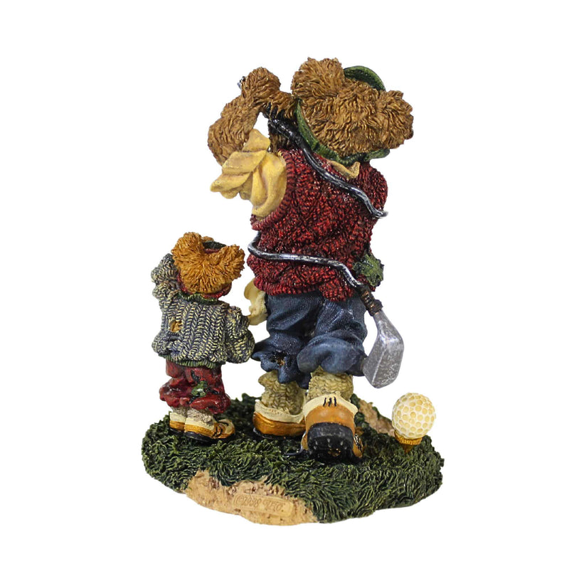 Boyds Bears Resin Arnold P Bomber...The Duffer - - SBKGifts.com