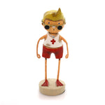 Lori Mitchell Lars The Lifeguard - One Figurine 5.25 Inch, Polyresin - Swim Sun Fun Sunglasses 11005 (27356)