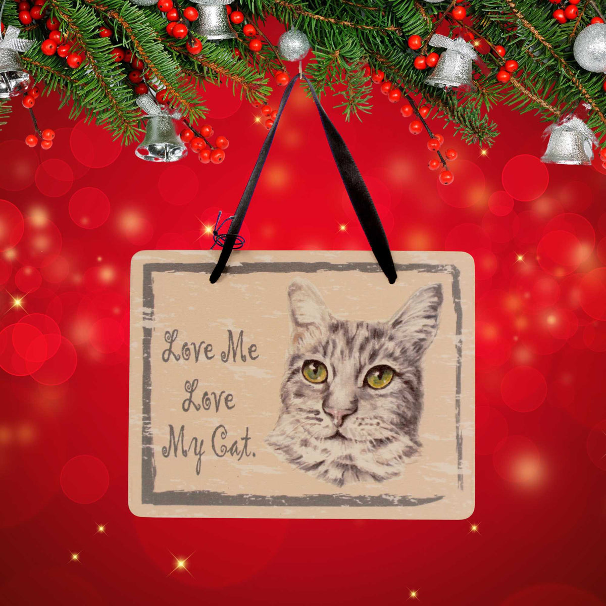 This Little Piggy Gray Tabby Plaque - - SBKGifts.com