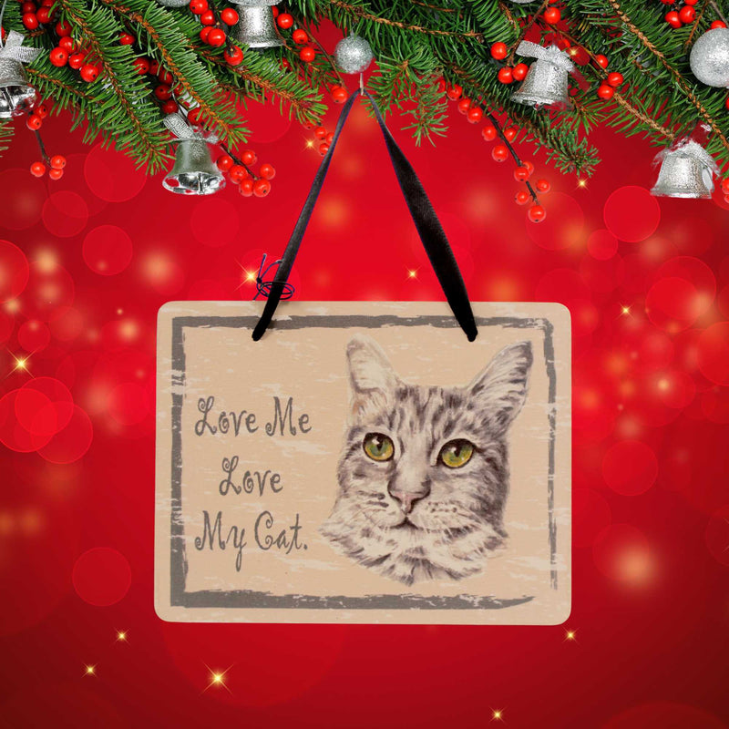 This Little Piggy Gray Tabby Plaque - - SBKGifts.com
