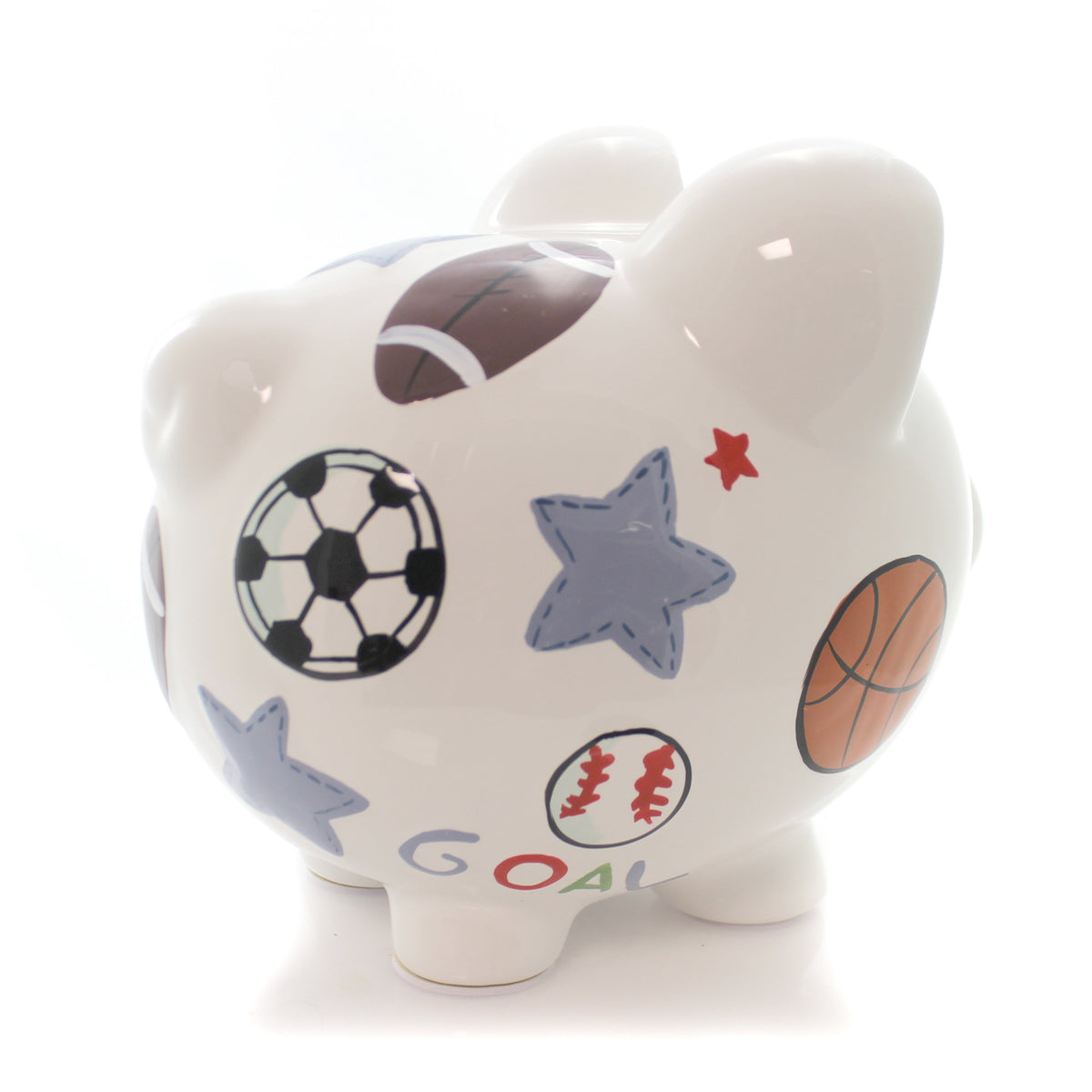 Bank Large Sports Pig - - SBKGifts.com