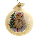 Christina's World Belsnickle Santa Glass Ornament Santa Ball Gif536 (27602)