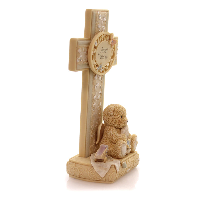 Foundations Jesus Loves Me Cross - - SBKGifts.com