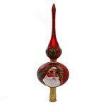 Tree Topper Finial Bavarian Santa Finial Glass Tree Topper Fin956 (27724)