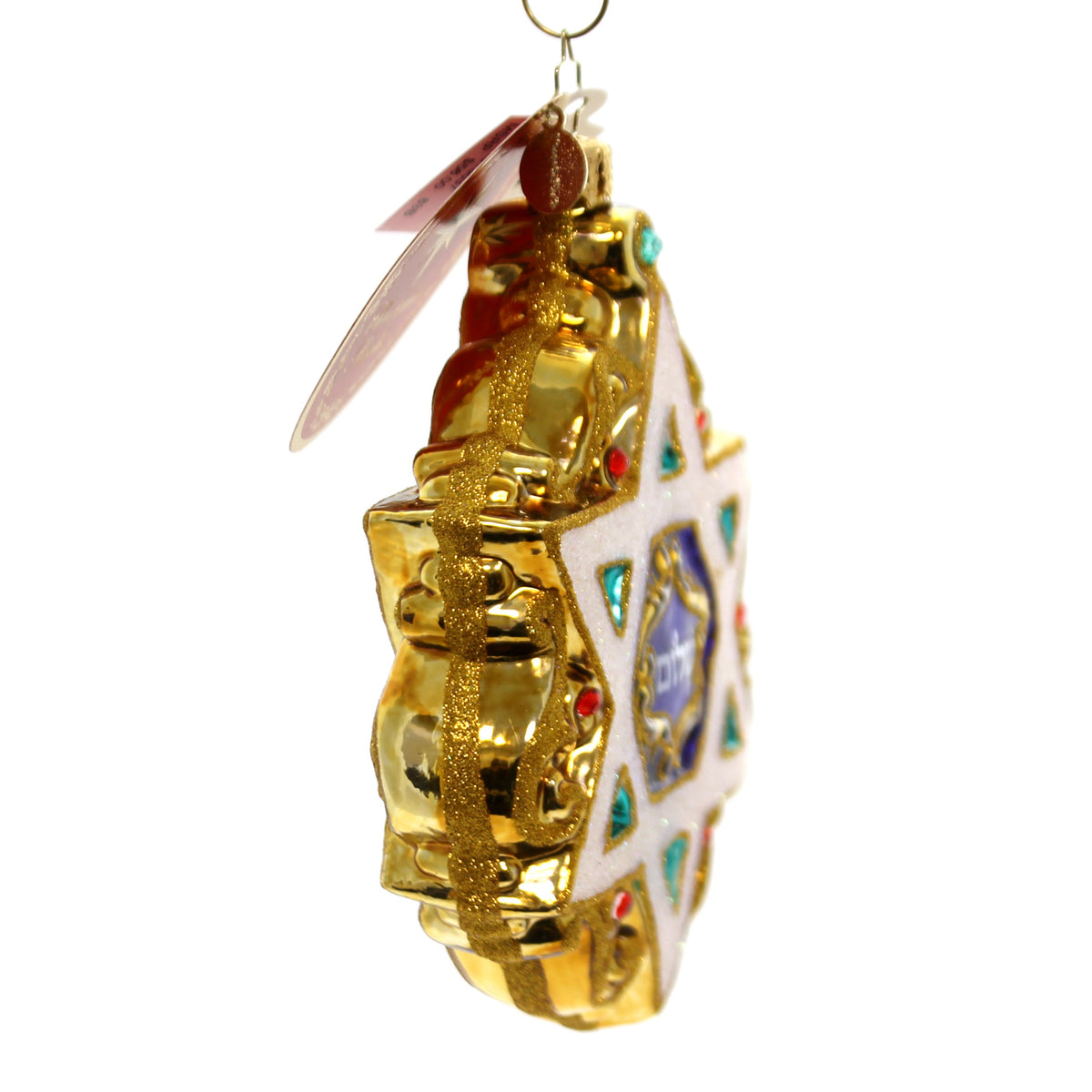 Christopher Radko Shield Of David - - SBKGifts.com