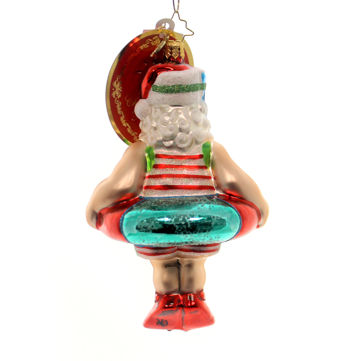 Christopher Radko Splish Splash Santa - - SBKGifts.com