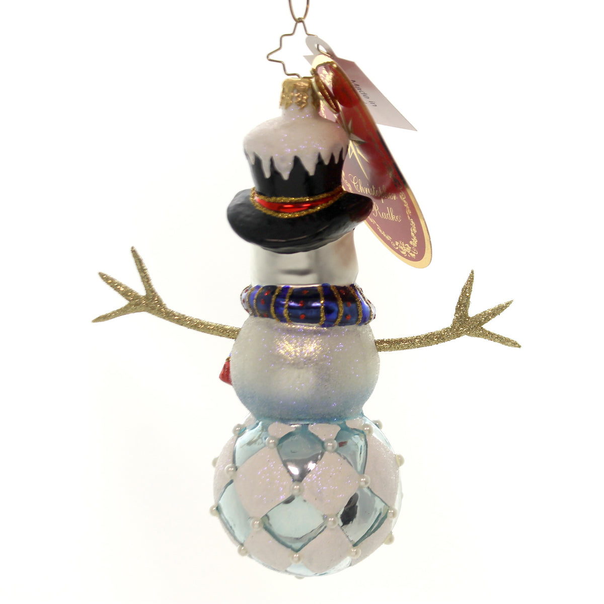 Christopher Radko Diamond Frosty - - SBKGifts.com