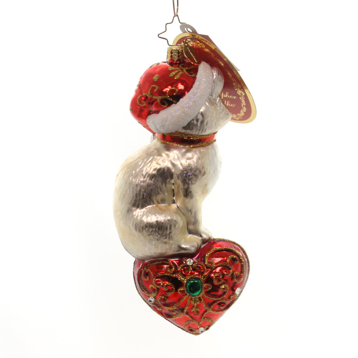 Christopher Radko Siamese Sweetheart - - SBKGifts.com