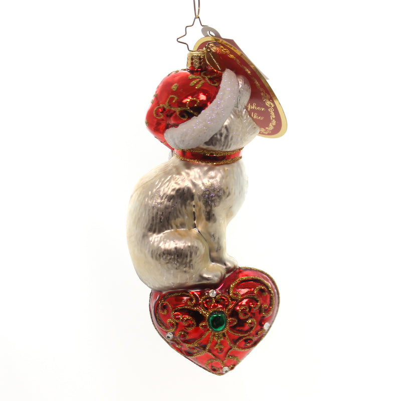Christopher Radko Siamese Sweetheart - - SBKGifts.com
