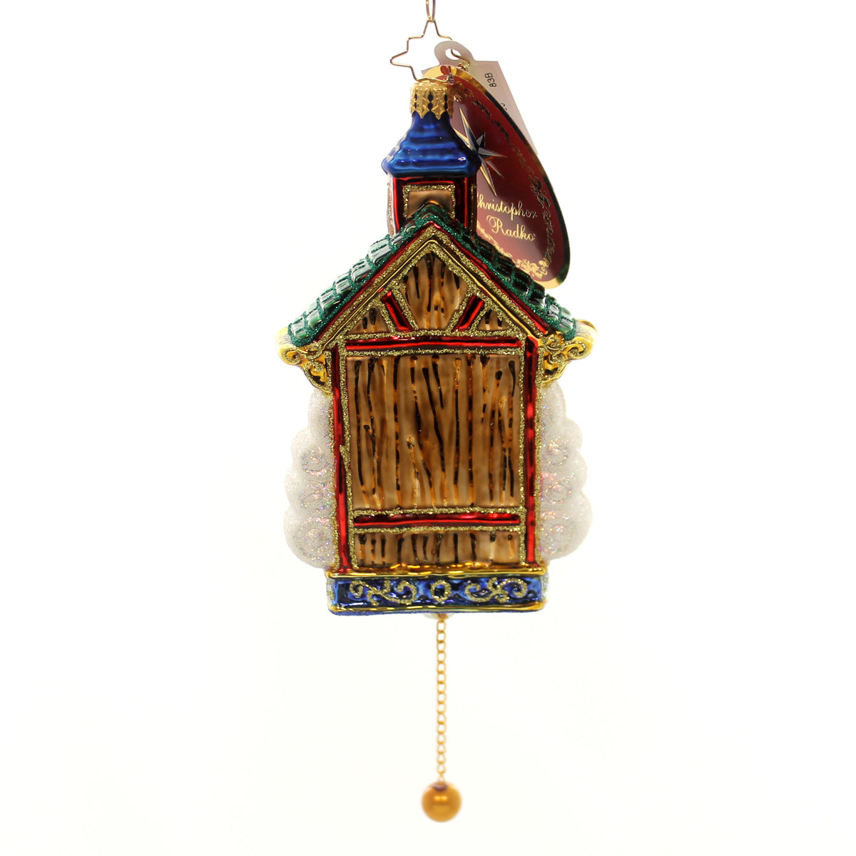 Christopher Radko Tick Tock Cracker - - SBKGifts.com