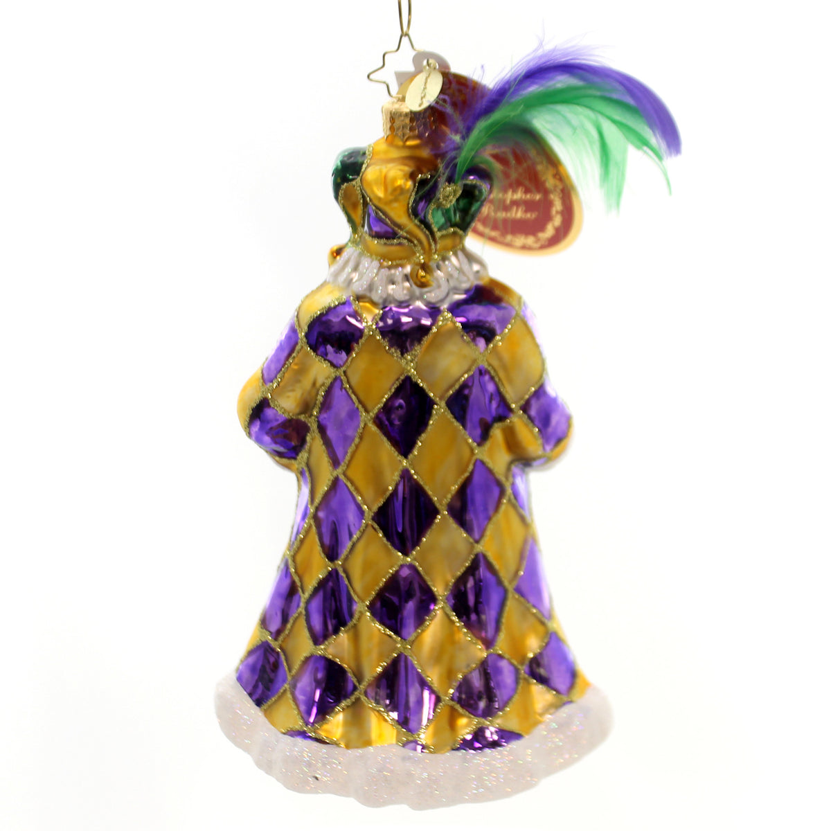 Christopher Radko Flour De Lis Santa - - SBKGifts.com