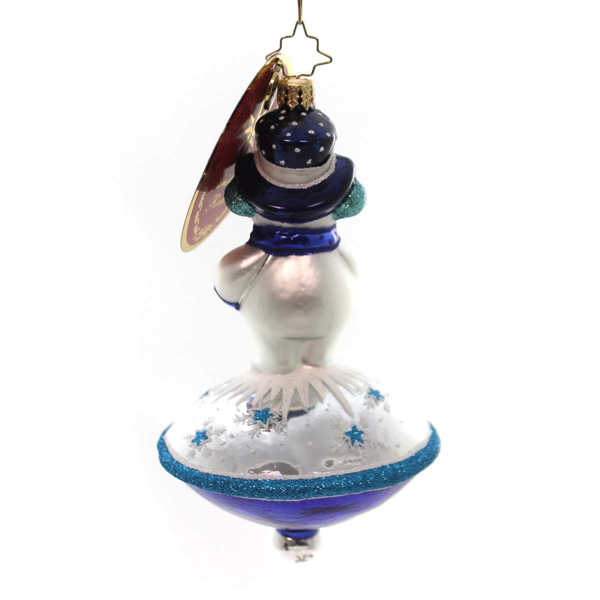 Christopher Radko Snow Spinner Classic - - SBKGifts.com