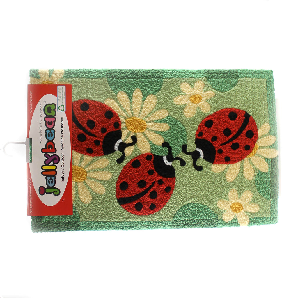 Home & Garden Ladybugs Polyester Indoor/Outdoor Rug Daisy Jbhv001 ...