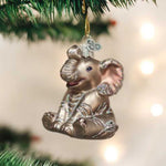 Old World Christmas Little Elephant - - SBKGifts.com