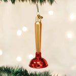 Old World Christmas Toilet Plunger - - SBKGifts.com