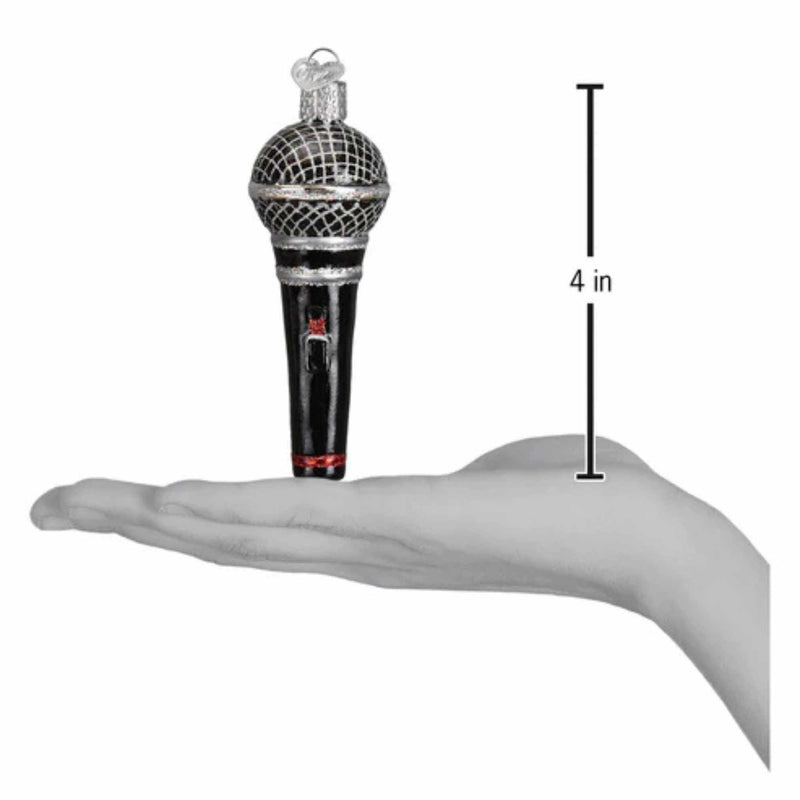 Old World Christmas Microphone - - SBKGifts.com