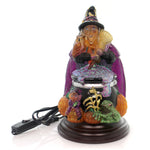 Old World Christmas Witch With Cauldron Light Glass Iridescent Glitters 529775 (28408)