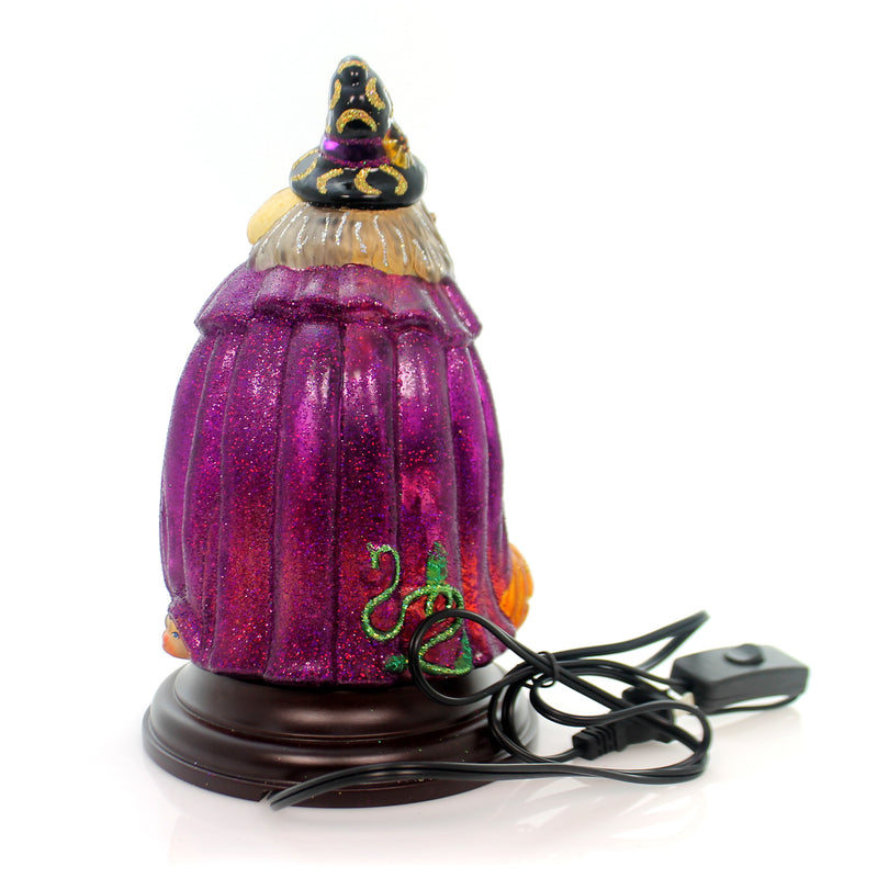 Old World Christmas Witch With Cauldron Light - - SBKGifts.com