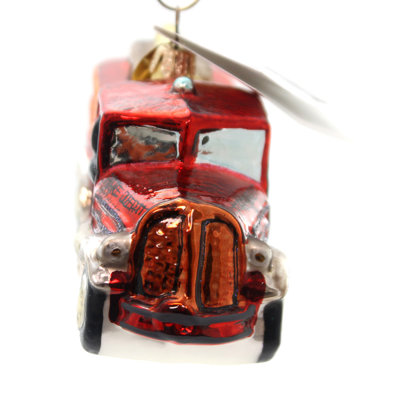 Christopher Radko Red 'N Ready - - SBKGifts.com