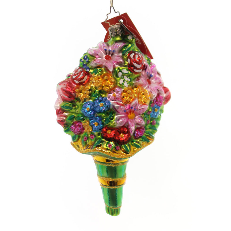 Christopher Radko Flower Power - - SBKGifts.com