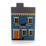 Cat's Meow Village Main Street Carriage - 1 Wood Building 4.75 Inch, Wood - Retired New Old Stock Nos Pine 0307-02 (28807)