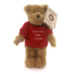 Boyds Bears Plush Fairfield High School Bear Fabric Head Bean Collection 961706 (29096)