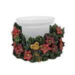 Boyds Bears Resin Paxtons Christmas Blossoms - One Candle Holder 2.75 Inch, Resin - Christmas Bearstone 1E 27726 (2913)