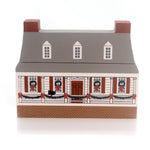 Cat's Meow Village Rising Sun Tavern - 1 Wood House 4 Inch, Wood - Limited Ed New Old Stock Nos Colonial Virginia Pine Ox90-01 (29146)