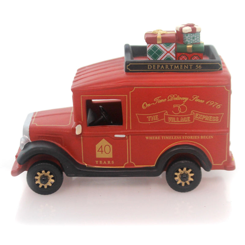 Department 56 Accessory Village Express Van - - SBKGifts.com
