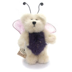 Boyds Bears Plush Violet Flowerflit Fabric Teddy Bear Wings 562202 (29237)
