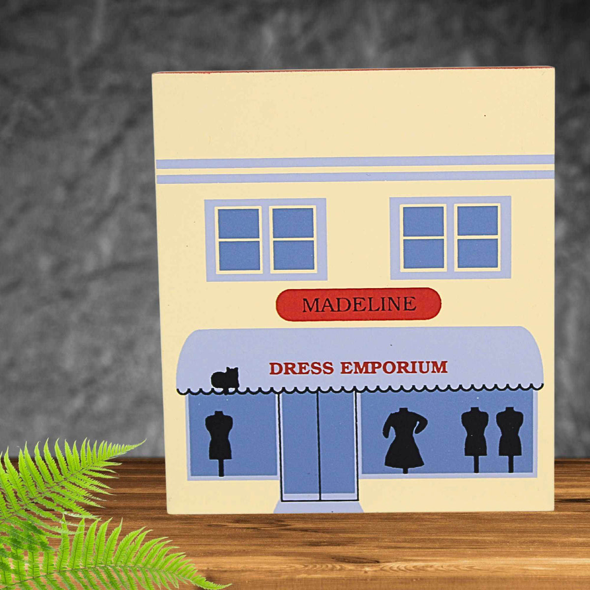 Cat's Meow Village Madeline Dress Emporium - - SBKGifts.com