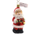 Ho Ho Holiday - 5 Inch, Glass - Germany Santa Claus 103216 (29402)