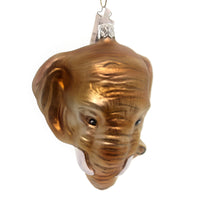 (29428) Inge Glas African Elephant, 4.75 Inch, Tusks Largest Land Animal 110116