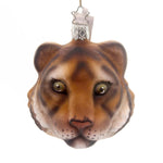 Inge Glas Jungle Tiger Glass Largest Cat Ornament 110216 (29429)