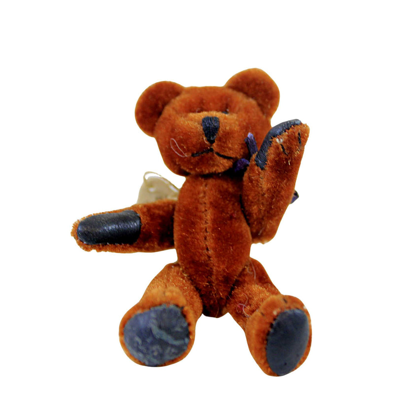 Boyds Bears Plush Tylar F. Wuzzie - One Plush Bear 2.75 Inch, Polyester - Teddy Bear Mini Jointed 59516011 (29588)