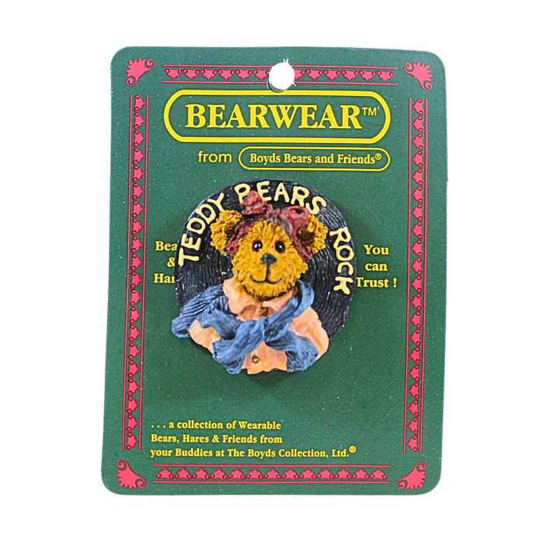 Boyds Bears Resin Bailey...Swing Time Pin - - SBKGifts.com