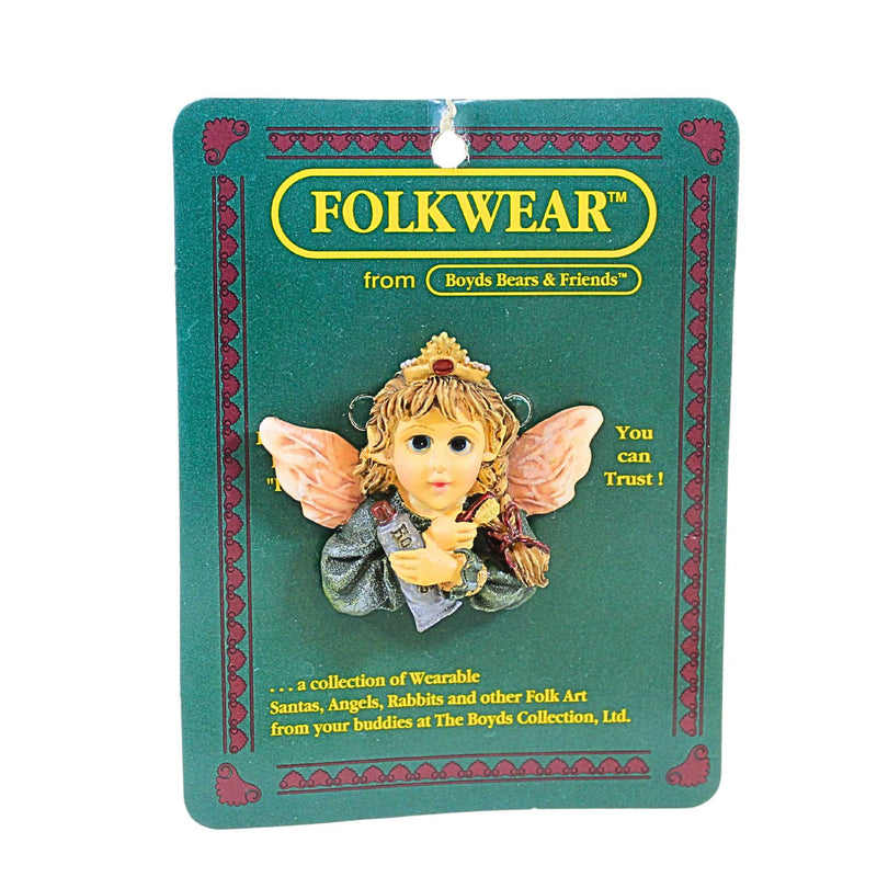 Boyds Bears Flossie...Keep Smiling Pin - - SBKGifts.com