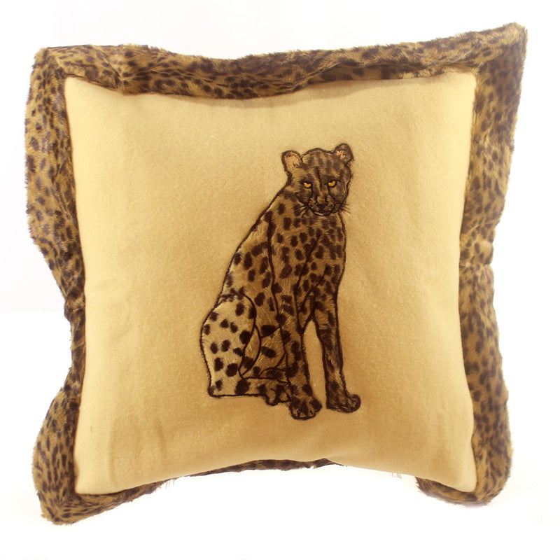 (29742) Cheetah Square Pillow Sham