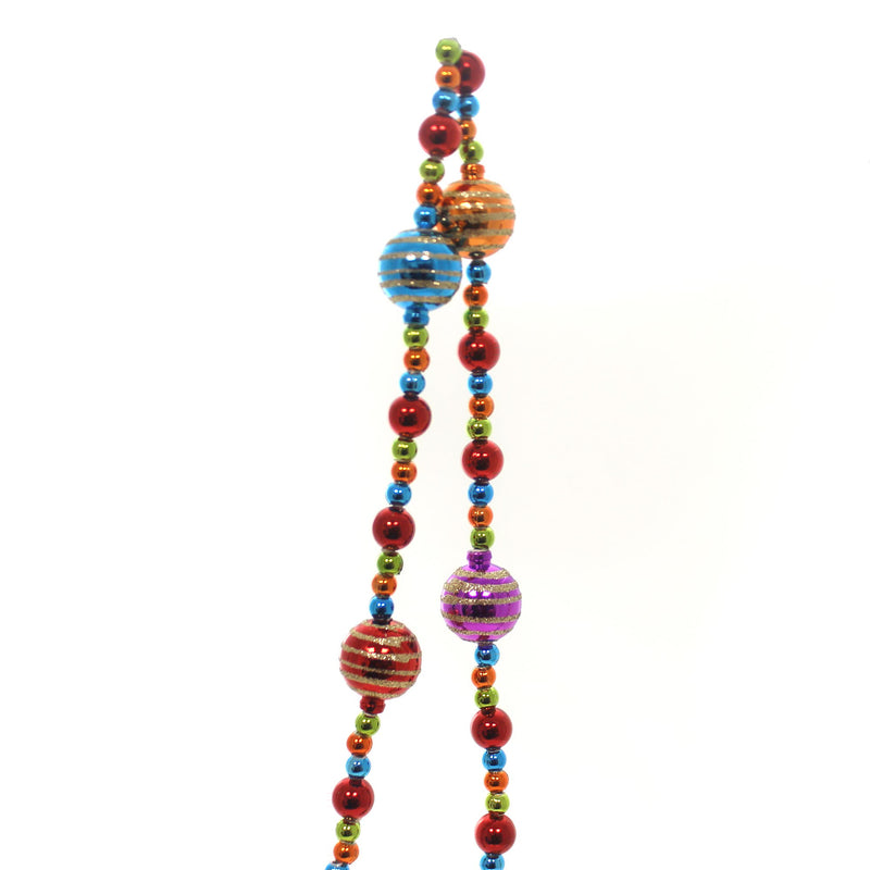 Christmas Multi Color Ball Garland - - SBKGifts.com