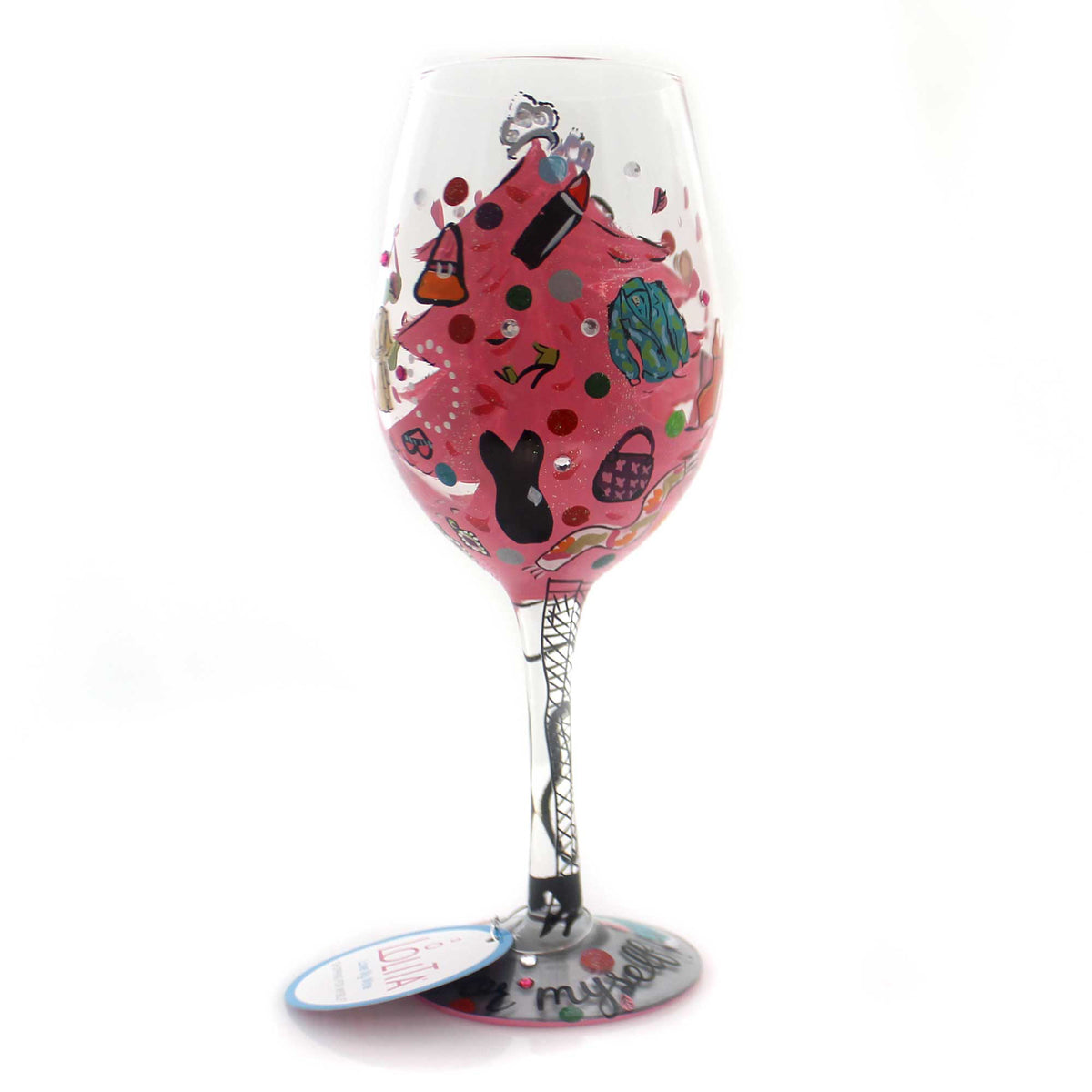 30301 Shopping For Myself Wine Glass 4054524