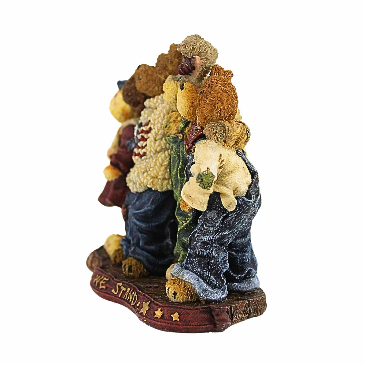 Boyds Bears J. B. Bearyproud And Pals...United We Stand - - SBKGifts.com