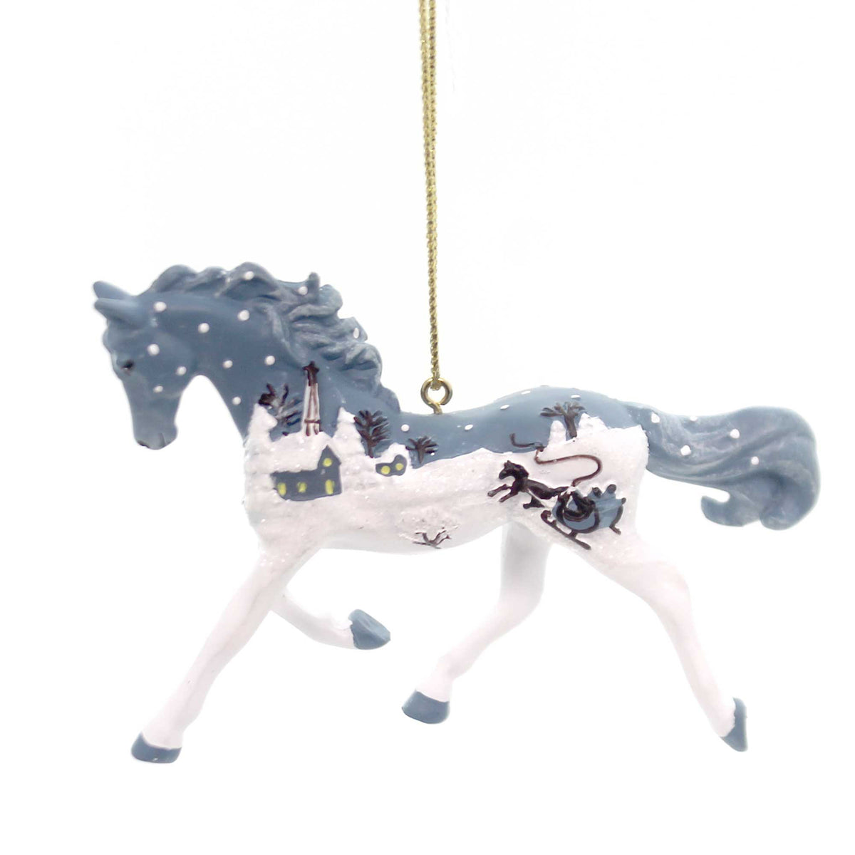 Trail Of Painted Ponies Vintage Greetings Ornament - - SBKGifts.com